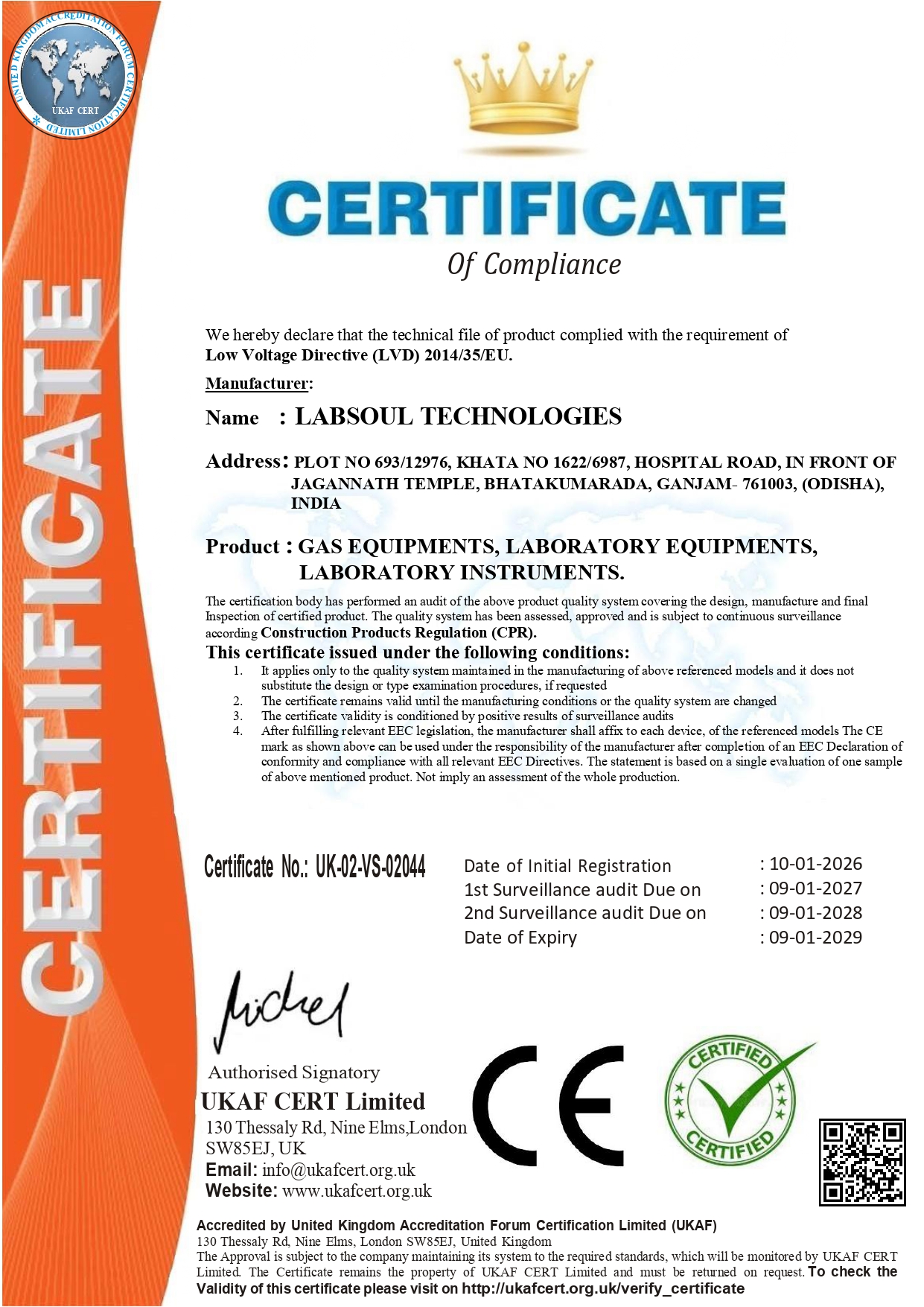 CE Certification